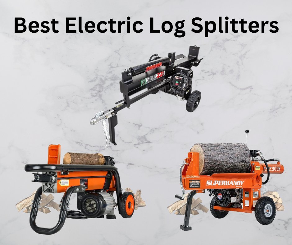 Best Electric Log Splitters - 3 Electric Log Splitters for Eco Friendly Wood Splitting - Prime Yard Tools
