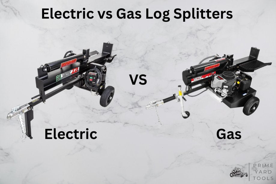 Electric Vs Gas Log Splitter Comparison – Which One Should You Buy? - Prime Yard Tools