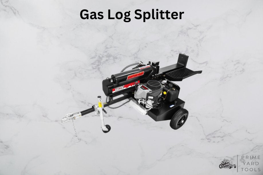 How to Use a Gas Log Splitter - Prime Yard Tools