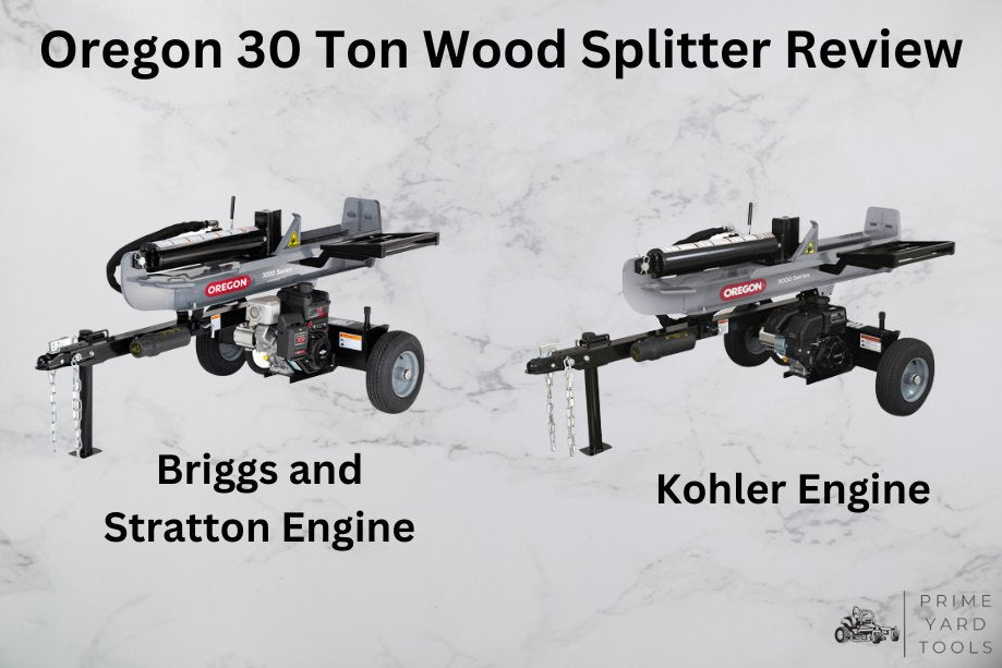 Oregon 30 Ton Log Splitter Review (3000 Series): Power and Versatility Unleashed - Prime Yard Tools