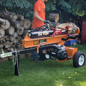 Brave Log Splitter: 24-Ton - Honda GC160 - Prime Yard Tools