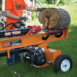 Brave Log Splitter: 30-Ton - Honda GC190 - Prime Yard Tools