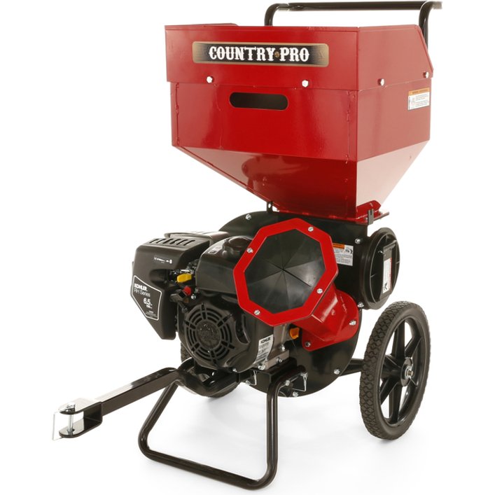 Country Pro 6.5 HP Chipper Shredder - Prime Yard Tools