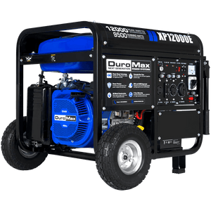 DuroMax 12,000 Watt Gasoline Portable Generator - Prime Yard Tools