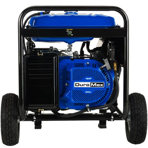 DuroMax 8,500 Watt Dual Fuel Portable Generator - Prime Yard Tools
