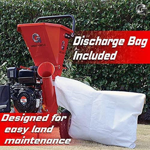 GreatCircleUSA 7HP 212CC Wood Chipper, Shredder and Mulcher for 3" Branches - 3-in-1 Gas Powered Engine SKU: LCE01 - Prime Yard Tools