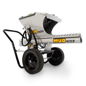 MudMixer Portable Concrete Mixer: Heavy Duty - Electric - Prime Yard Tools