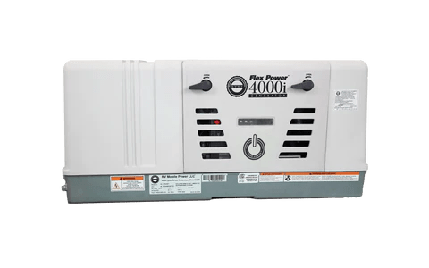 RVMP Flex Power 4000i: 4000 Watt Dual-Fuel Installed RV Generator - Prime Yard Tools