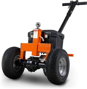 SuperHandy Electric Trailer Dolly - 2800 lbs. Towing Capacity, Self-Propelled, 24V 7Ah AGM Battery System - Prime Yard Tools